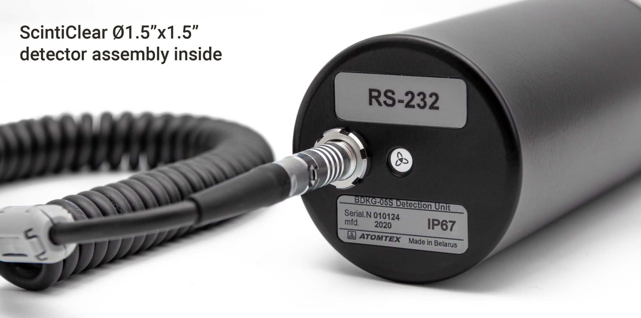 New Scintillation Gamma Radiation Probe BDKG05S with high energy